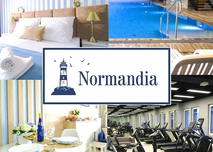 Lulu Apartments - Normandia - Apartament Z Klimatyzacja Blisko Morza, Basen Silownia Parking